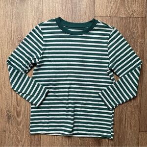 Garanimals Green Striped Long Sleeve Shirt